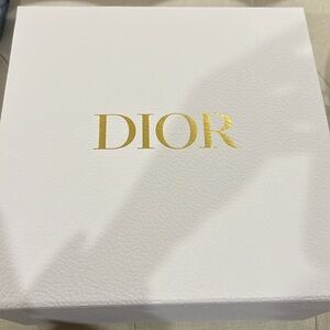 Dior Luxurious White Box with Gold Accents